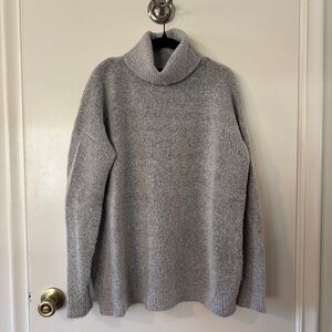Forever 21 Heather Gray Turtleneck Sweater